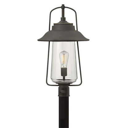 Hinkley Lighting Outdoor Belden Place Oil Rubbed Bronze Post Mount Light - 2861OZ