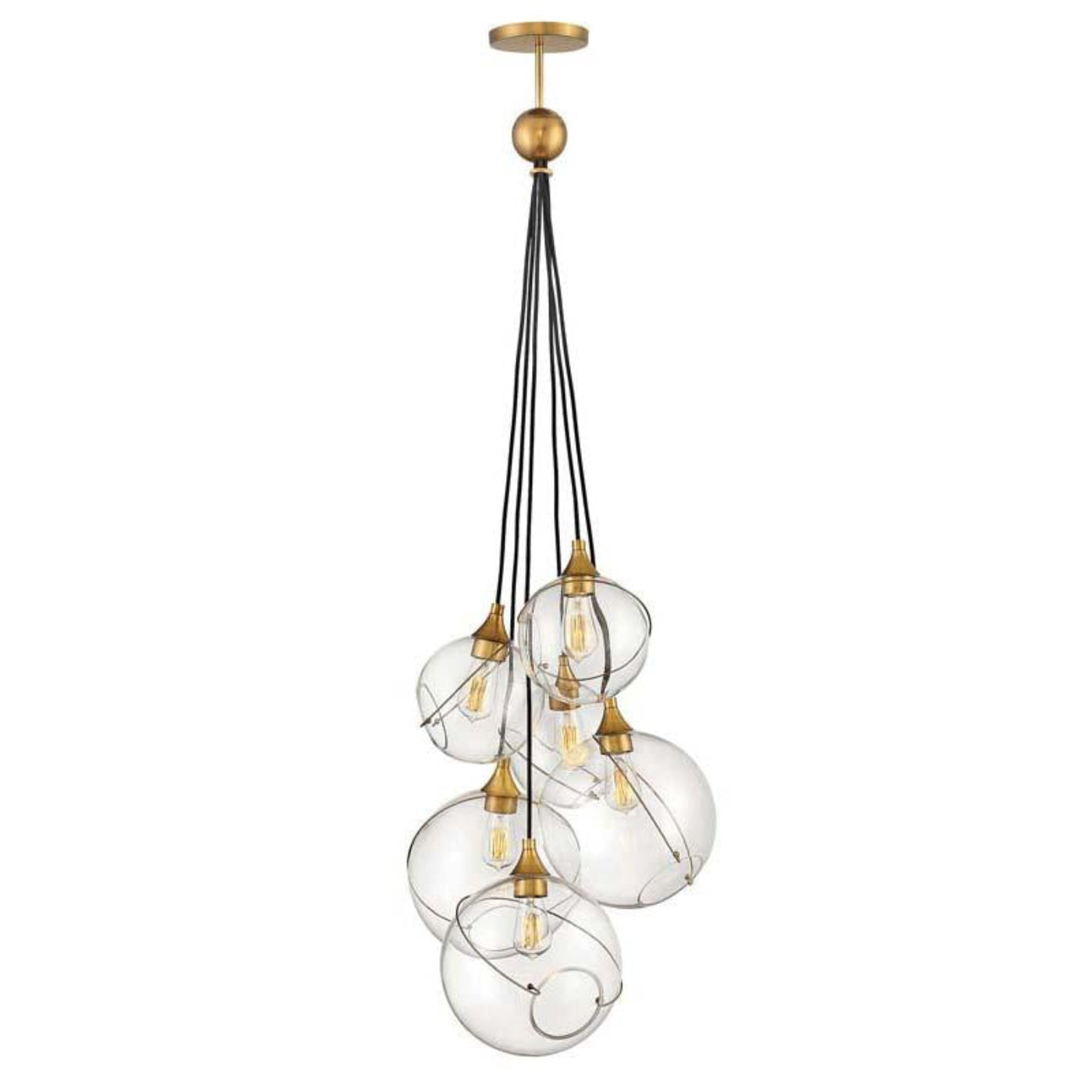 Hinkley Chandelier Skye Heritage Brass - 30306HBR