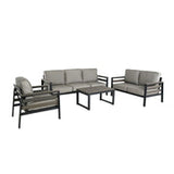 North Cape Hixon Panel Deep Seating Set - 5-Piece Set