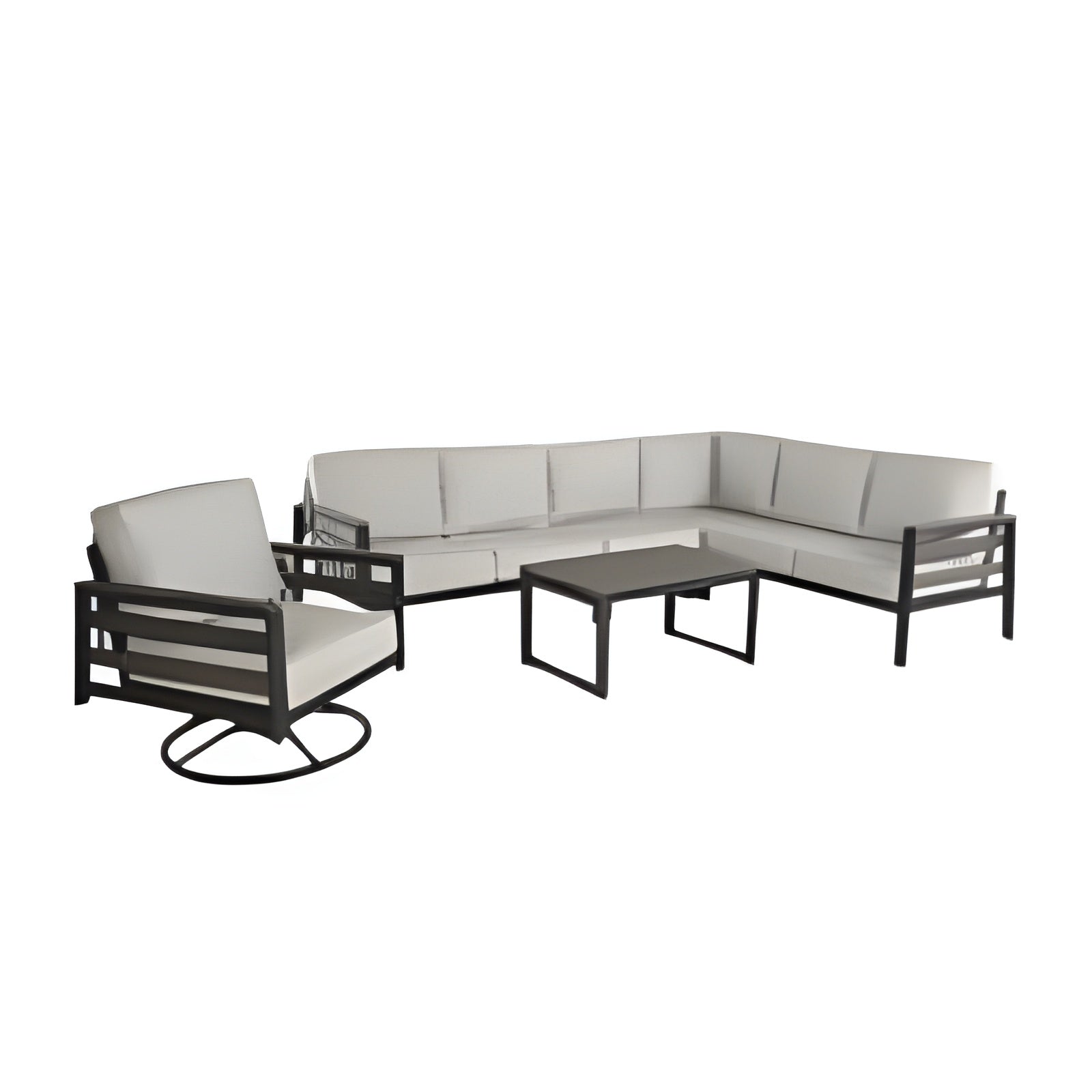 North Cape Hixon Panel Deep Seating Set - 5-Piece Set