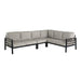 North Cape Hixon Panel Sectional Set 4 Piece Set