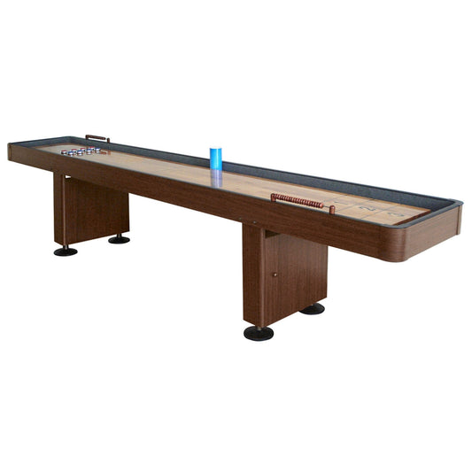 Hathaway Challenger Walnut 12ft Shuffleboard Table - BG1212