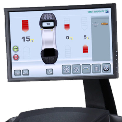 Hofmann | Geodyna 7600P Wheel Balancer with Touchscreen Monitor  - EEWB765AP