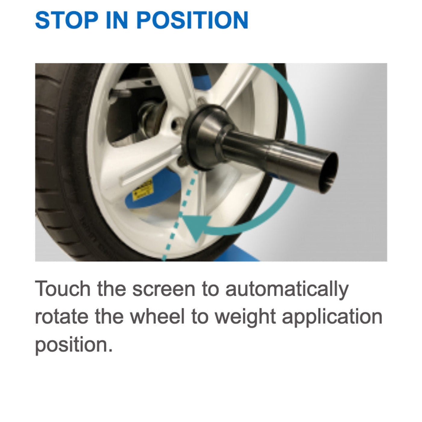 Hofmann | Geodyna 7600P Wheel Balancer with Touchscreen Monitor  - EEWB765AP