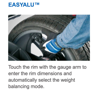 Hofmann | Geodyna 7600P Wheel Balancer with Touchscreen Monitor  - EEWB765AP