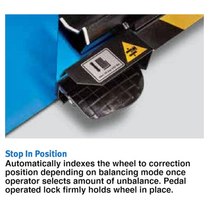 Hofmann | Geodyna 7800P Wheel Balancer with Touchscreen Monitor & Non-Contact Data Entry - EEWB753BEB