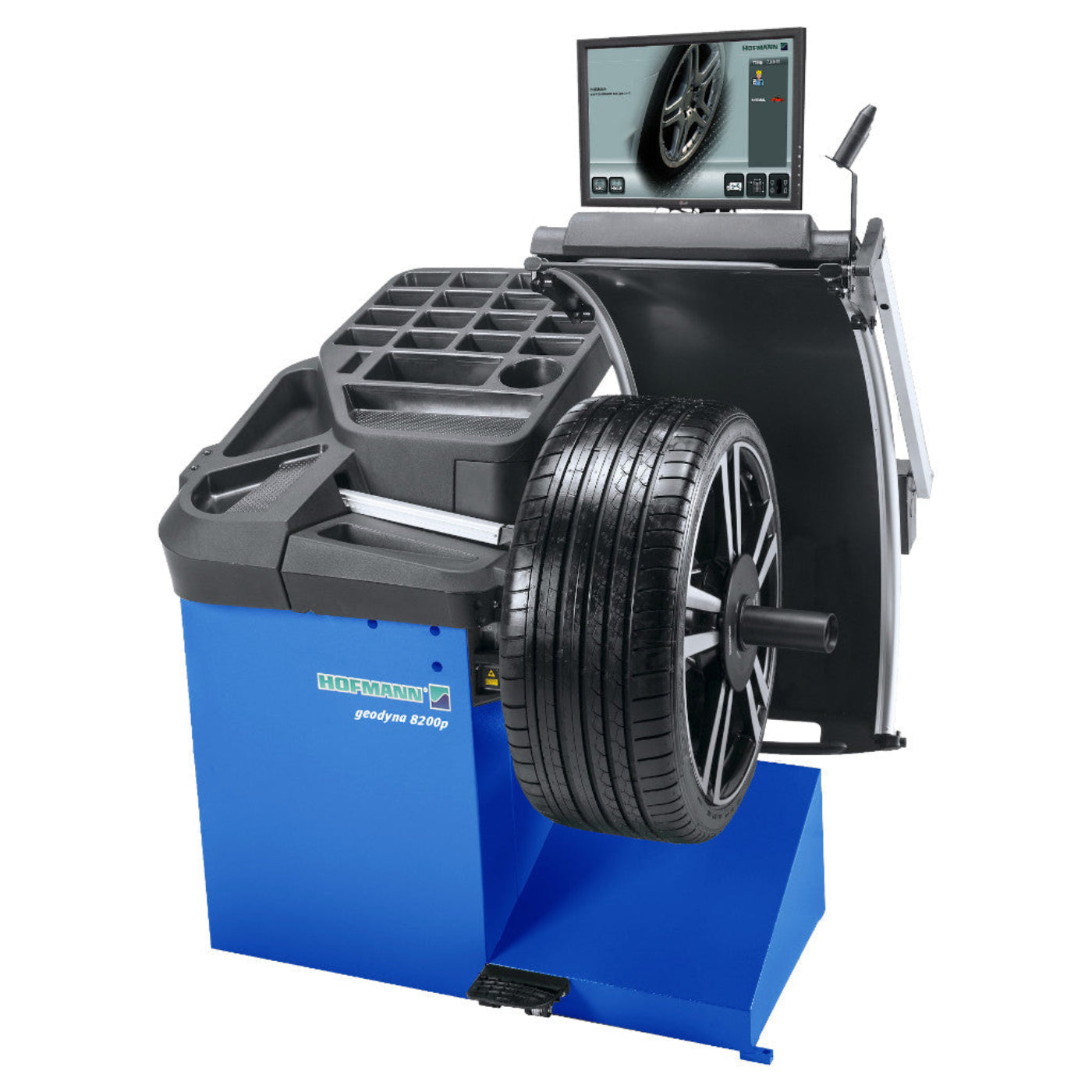 Hofmann | Geodyna 8200P Wheel Balancer with Non-Contact Data Entry & Diagnostic Functions  - EEWB766BEA
