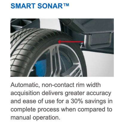 Hofmann | Geodyna 8200P Wheel Balancer with Non-Contact Data Entry & Diagnostic Functions  - EEWB766BEA