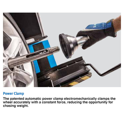 Hofmann | Geodyna 8200P Wheel Balancer with Non-Contact Data Entry & Diagnostic Functions (EEWB766BEA)