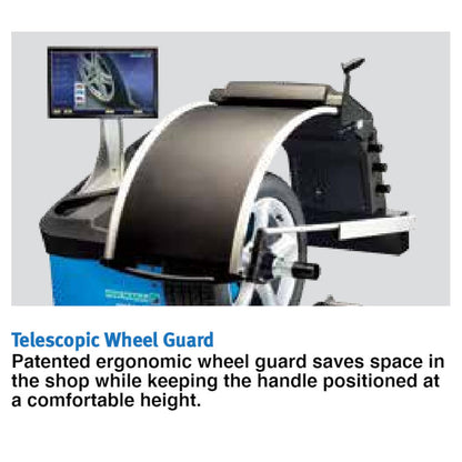 Hofmann | Geodyna 8200P Wheel Balancer with Non-Contact Data Entry & Diagnostic Functions  - EEWB766BEA