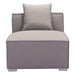 29.5" X 34.6" X 25.4" Middle Gray Chair - 296140