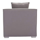 29.5" X 34.6" X 25.4" Middle Gray Chair - 296140