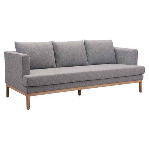 81.5" x 34.6" x 33.5" Gray, Sunproof Fabric, Powder Coated Aluminum, Sofa -364690