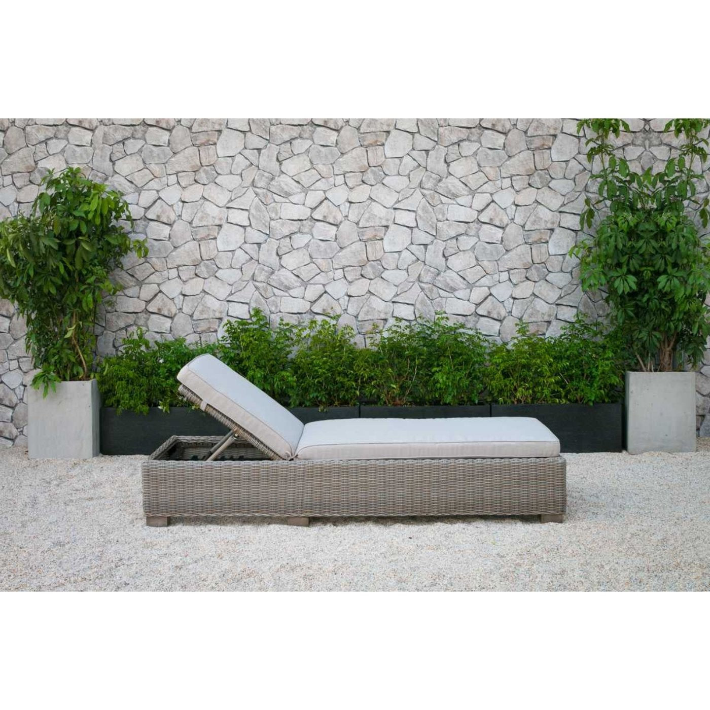 Outdoor Wicker Sunbed - 282700