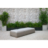 Outdoor Wicker Sunbed - 282700