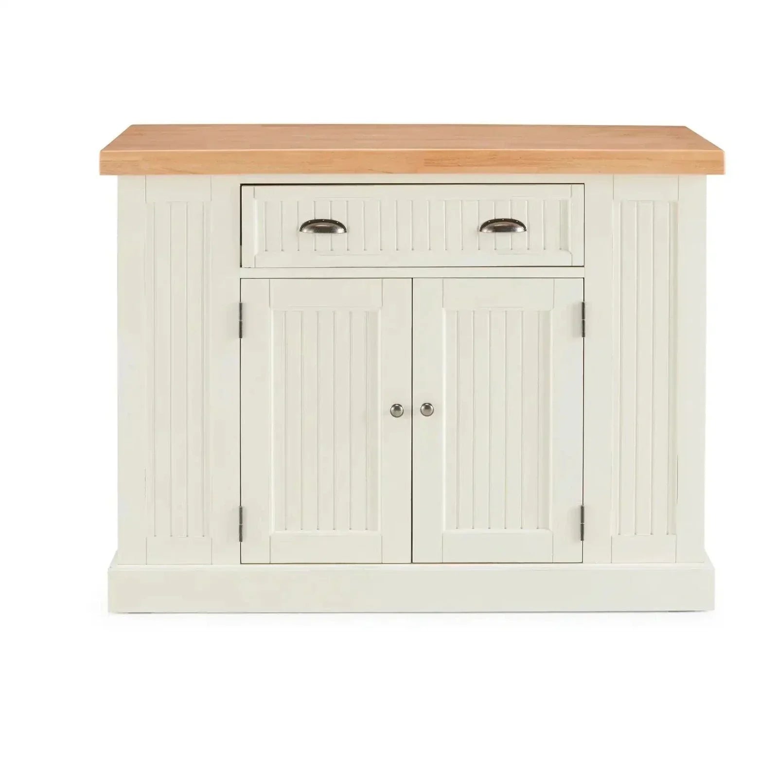 Homestyles Nantucket Off-White Kitchen Island 5022-94N