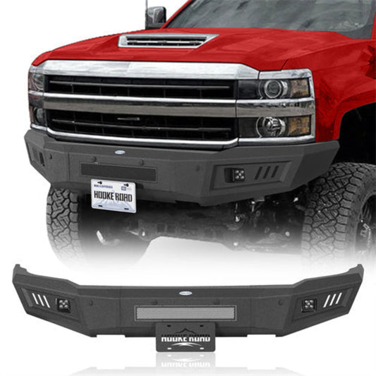 Front Bumper for 2015-2019 Chevy Silverado 2500HD 3500HD - Hooke Road - HE.9533