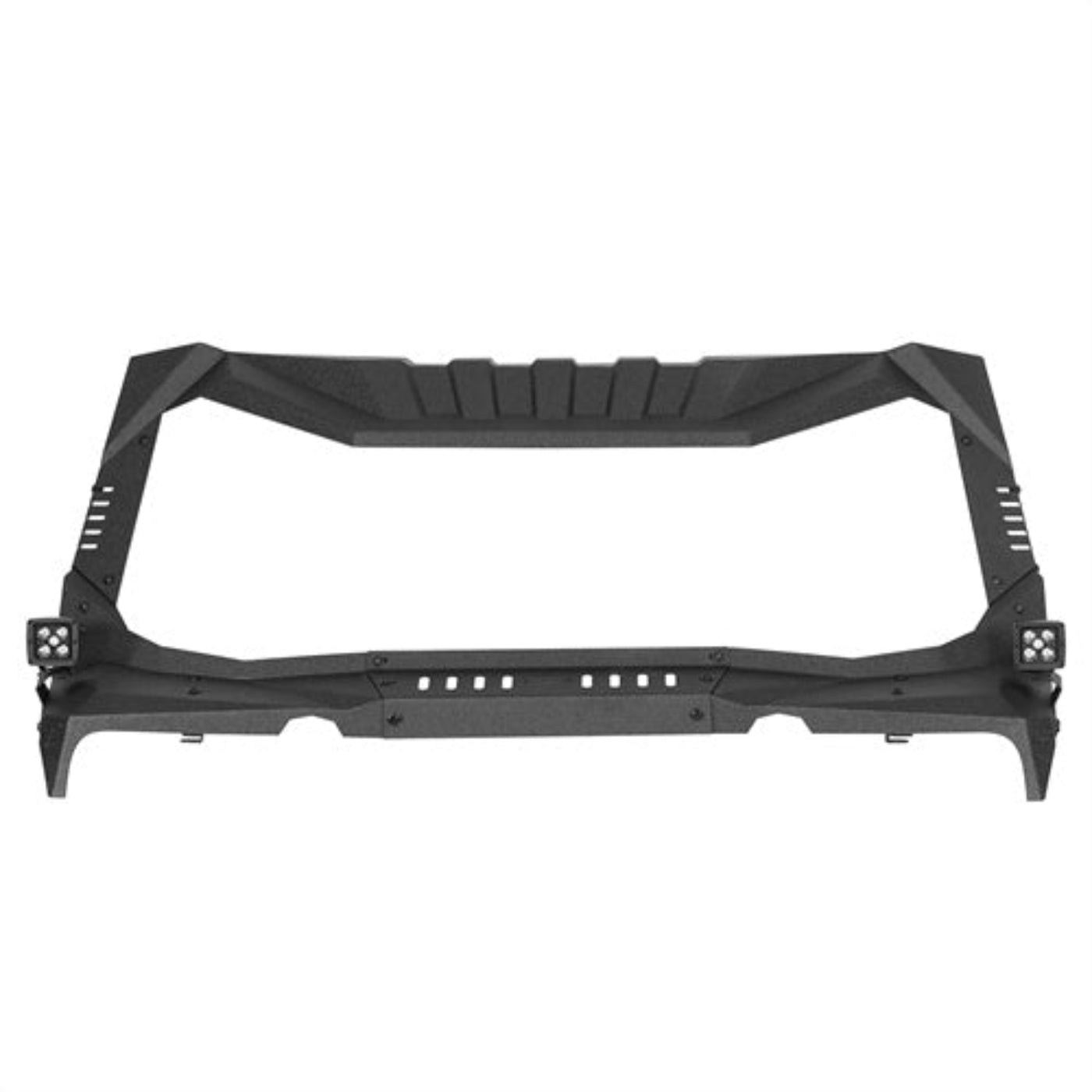 Jeep JK Windshield Frame Armor (07-18 Jeep Wrangler JK) - Hooke Road - HE.2108-BS