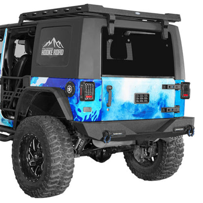 Hooke Road Front Bumper / Rear Bumper / Side Steps(07-18 Jeep Wrangler JK) - HE.2010-1&HE.3018-1&HE.2030