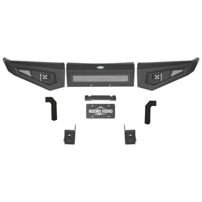 Hooke Road Steel Front Bumper (88-98 Chevy C/K 1500 2500 3500 & GMC Sierra 1500 2500 3500) - HE.9081