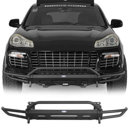 Tube Front Bumper for 2008-2010 Porsche Cayenne 957 - Hooke Road - HE.7201-S
