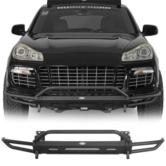 Tube Front Bumper for 2008-2010 Porsche Cayenne 957 - Hooke Road - HE.7201-S