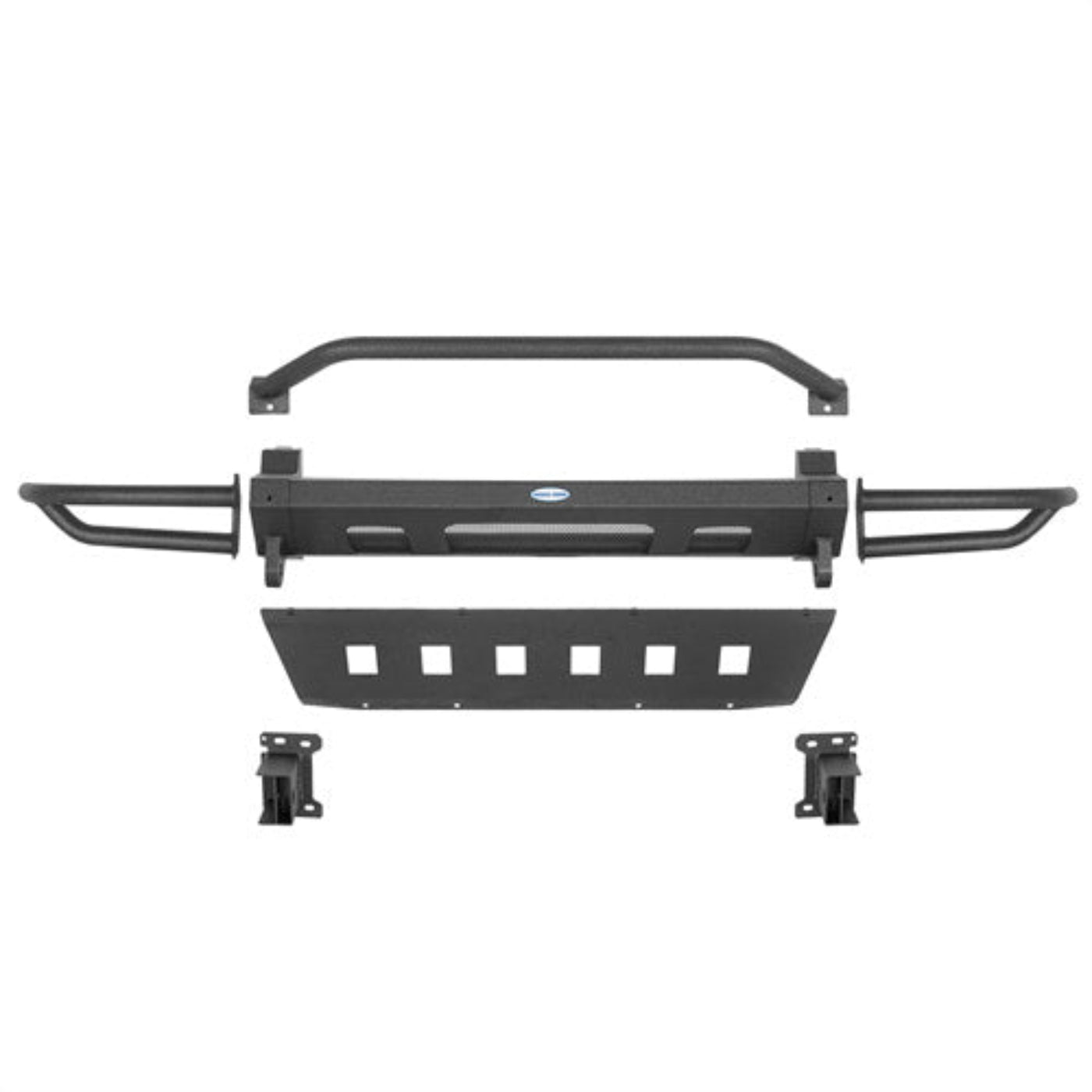 Tube Front Bumper for 2008-2010 Porsche Cayenne 957 - Hooke Road - HE.7201-S