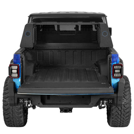 Universal Topsider Truck Tool Boxes w/ 2 Adjustable Crossbars - Hooke Road - HE.9916-S