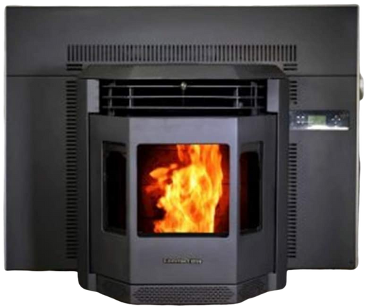 ComfortBilt HP22I 2,800 sq. ft. Pellet Stove Fireplace Insert 47 lb Hopper Capacity Black New
