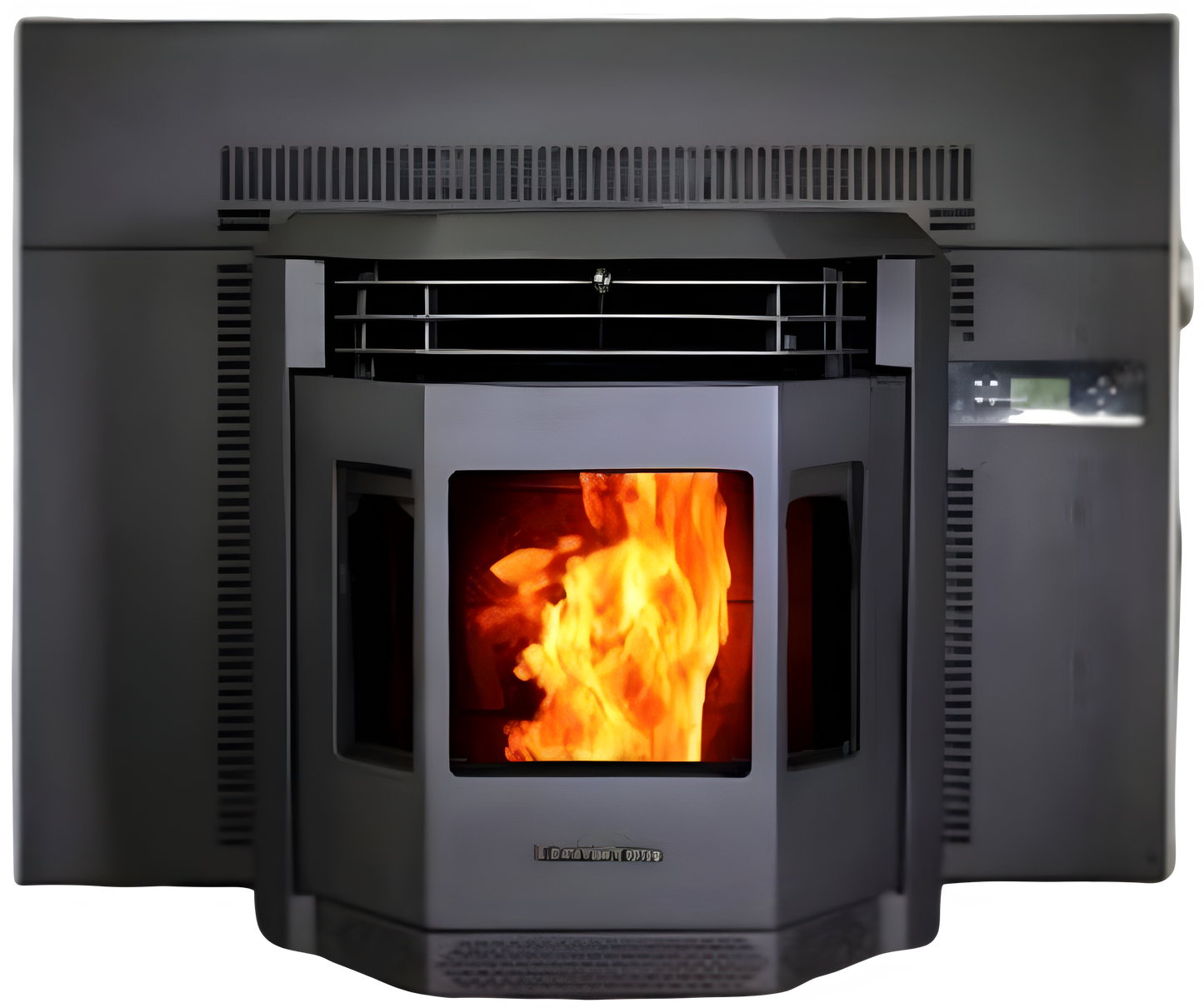 ComfortBilt HP22I-SS 2,800 sq. ft. Pellet Stove Fireplace Insert 47 lb Hopper Capacity Black New - HP22I-SS