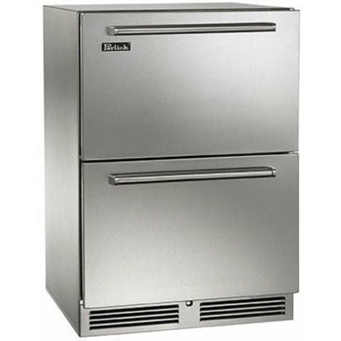 Perlick 24" Undercounter Outdoor Refrigerator Drawers with 5.2 cu. ft. Capacity, Stainless Steel Door - HP24RO-4-5