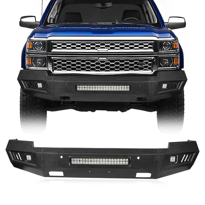Hooke Road Chevrolet Front Bumper(14-15 Chevy Silverado 1500) - HE.9022