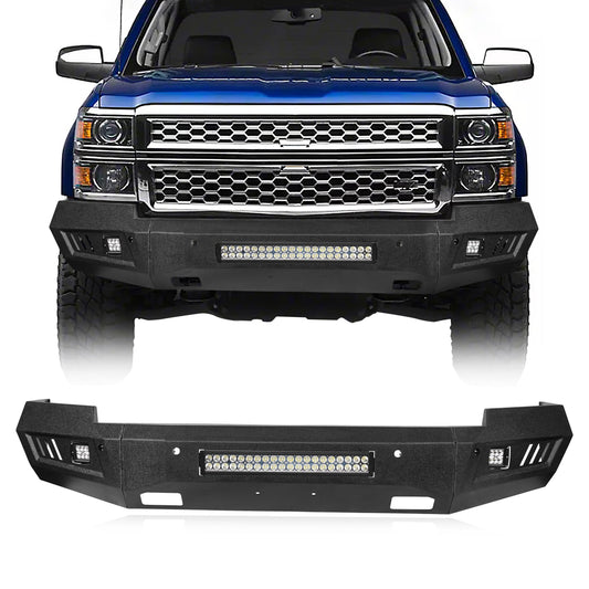 Hooke Road Chevrolet Front Bumper(14-15 Chevy Silverado 1500) - HE.9022