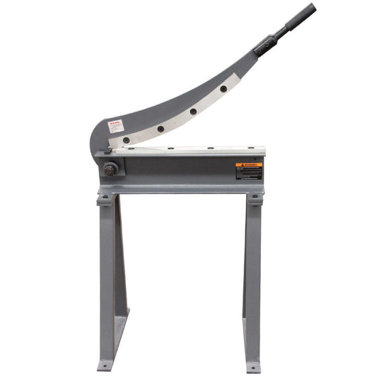 Kaka industrial HS-20 Guillotine Metal Shear, 20 in Bed Width, 16 Gauge/1.5 mm Metal Guillotine Shear with a Stand for Construction Work Sheet Metal Fabrication Plate Cutting Cutter - 172107