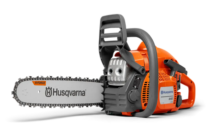 Husqvarna 440 Chainsaw - 40.9cc Gas Engine with 18in Guide Bar for Homeowners