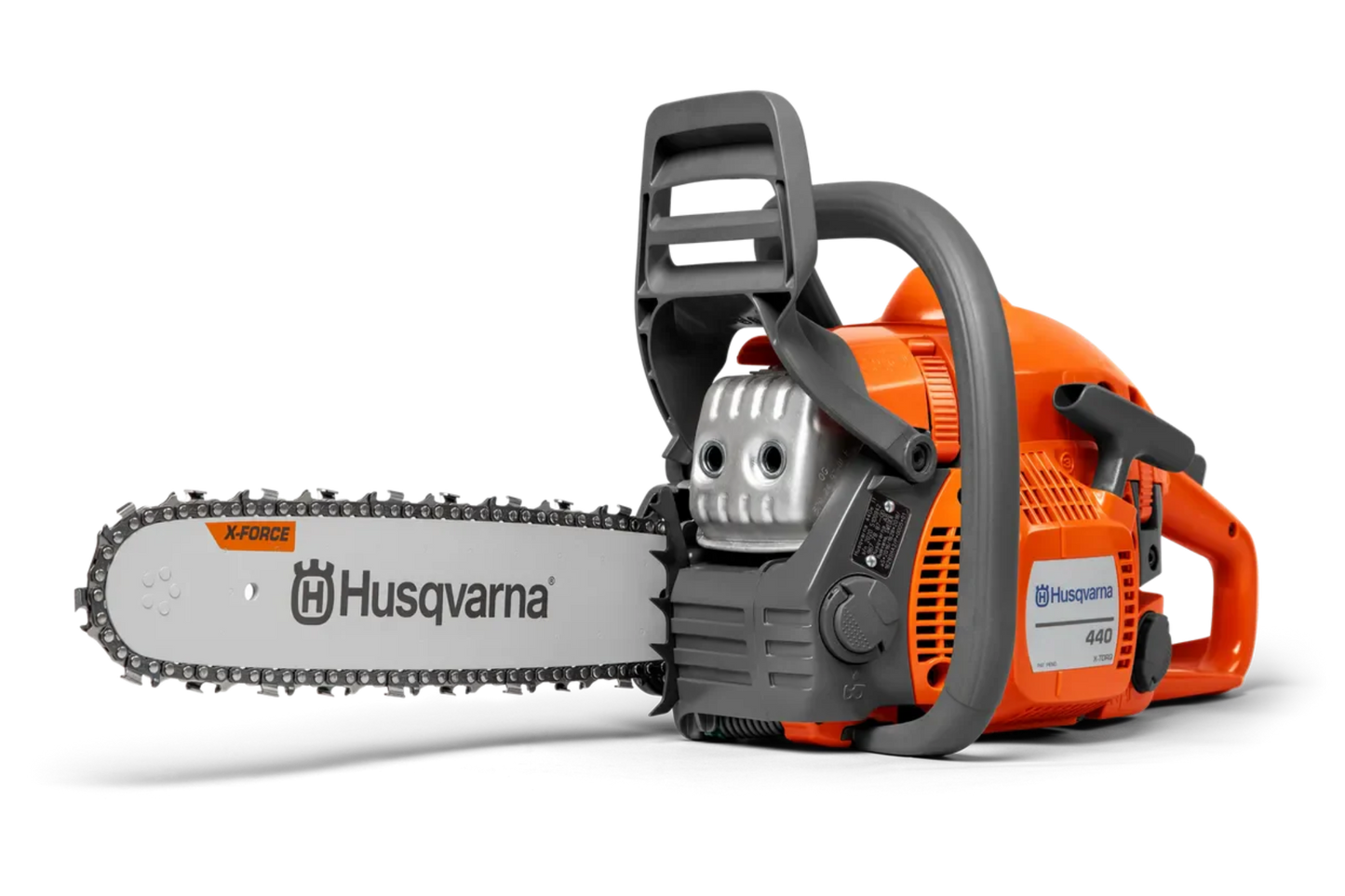 Husqvarna 440 Chainsaw - 40.9cc Gas Engine with 18in Guide Bar for Homeowners