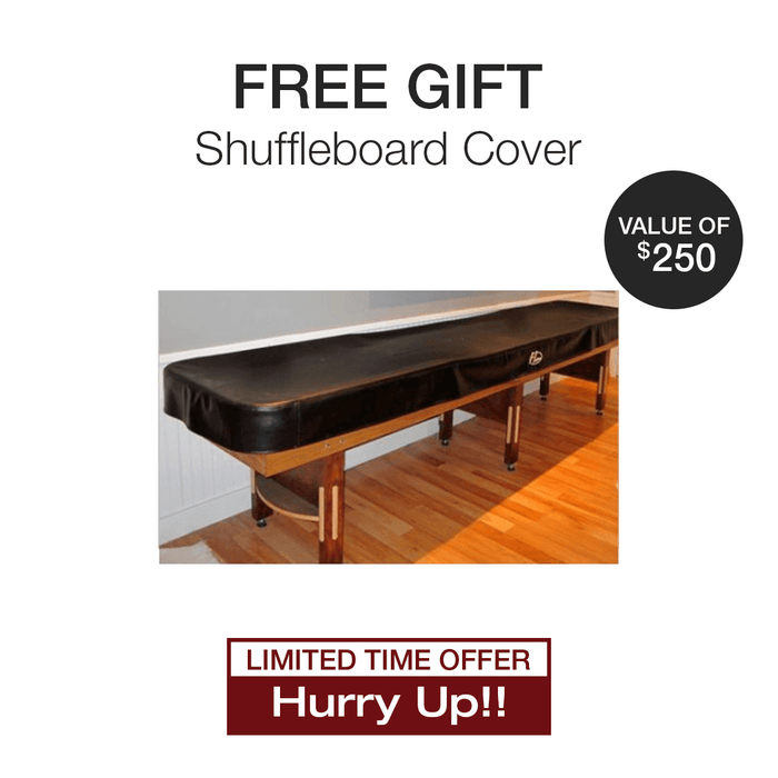 Hudson Metro Shuffleboard Table 9'-22' with Finish Options