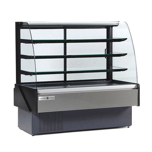 Hydra-Kool - Commercial - 52" Full Service Refrigerated Bakery Display Case, Self-Contained - KBD-CG-50-S