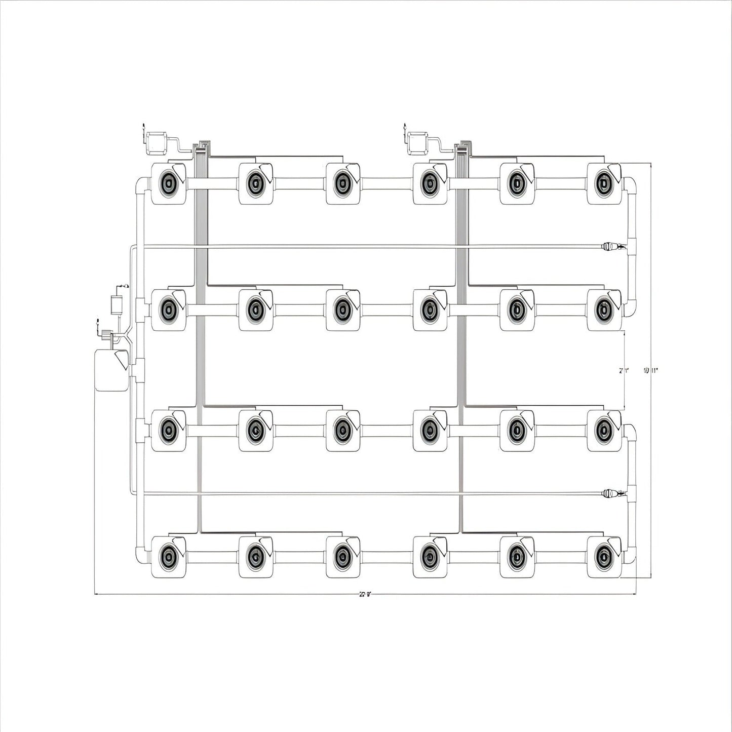 Current Culture H2O Under Current Double Barrel 24 XXL 13