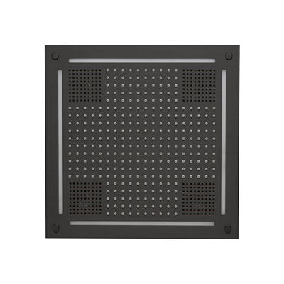 ThermaSol's HydroVive Shower Rain Head w/ Light & Sound