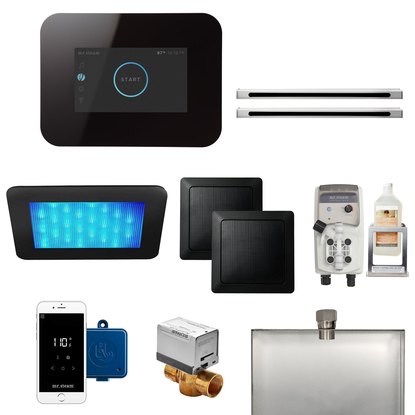 M. Stream iDream Max Linear Package Black - I3DREAMLXBK