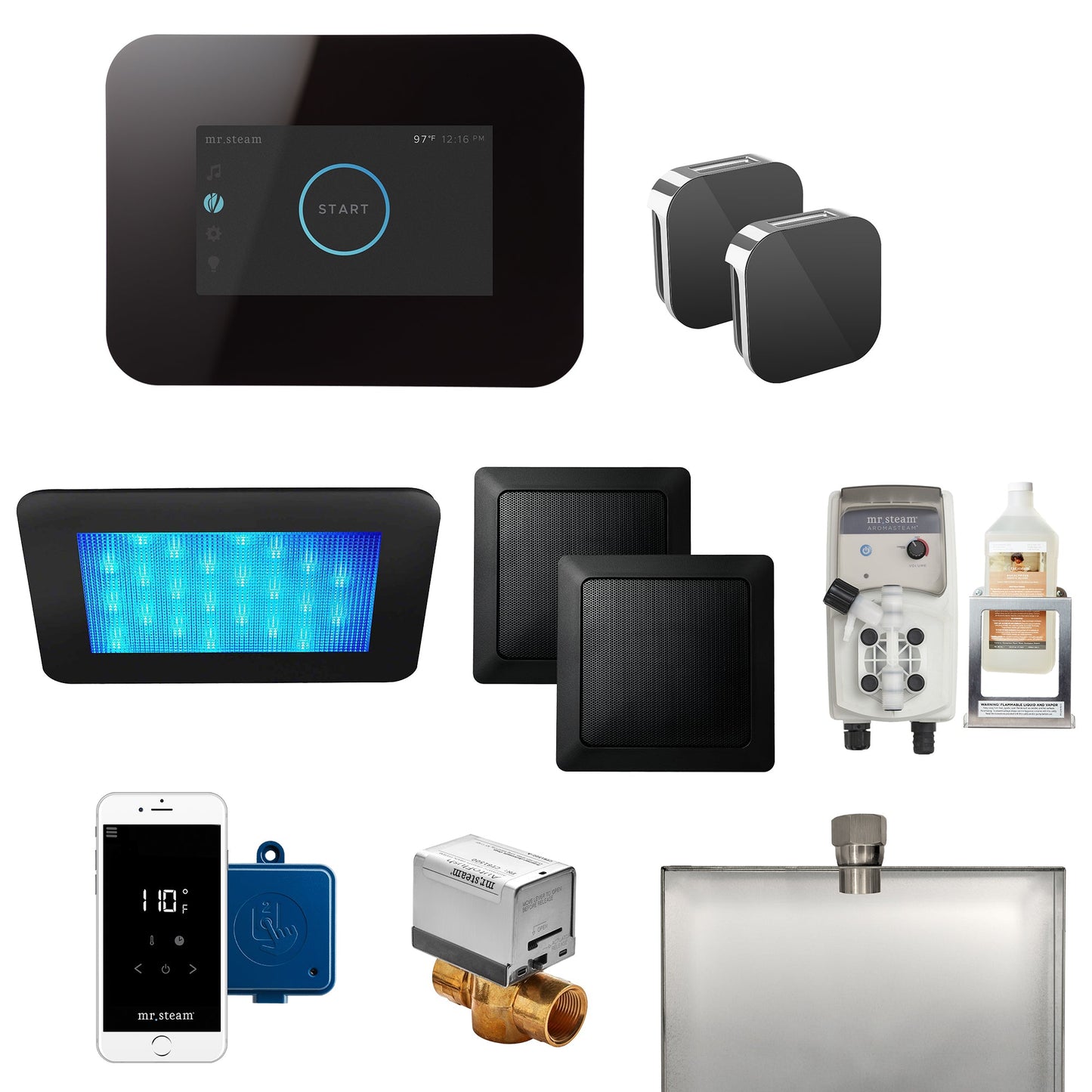 M. Stream iDream Max Package Black - I3DREAMXBK