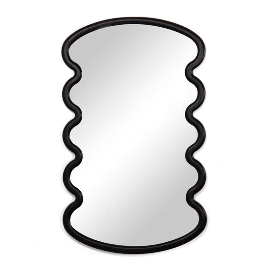 Union Home Swirl Large Mirror - Charcoal -  BDM00182