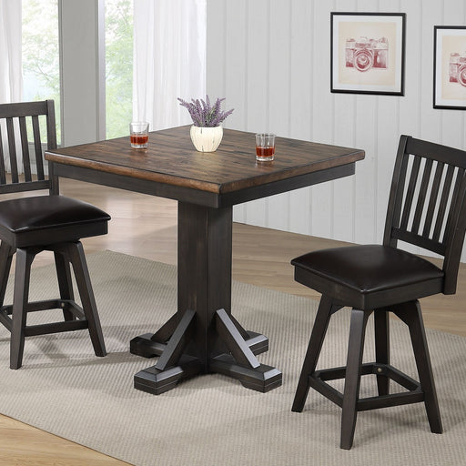 ECI Furniture Ashford Square Pub Table - EC-1859-23-PT-BPB