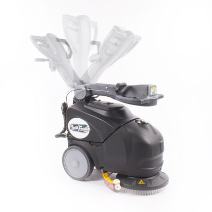 CleanFreak 14" Reliable Walk Behind Floor Scrubber (Battery & Electric Options) - 4 Gallons - IES-14-E-CF