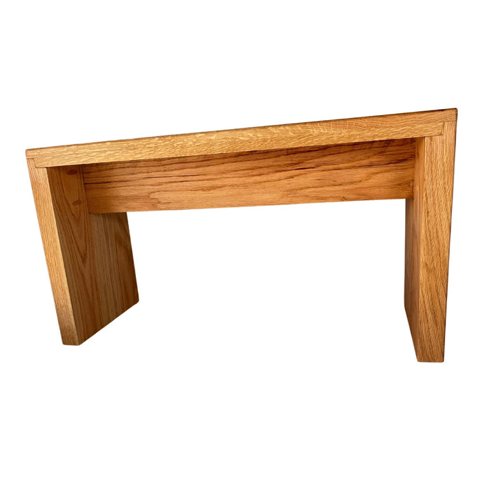 Stonewondesigns Natural Oak Wood Bench for Entryway