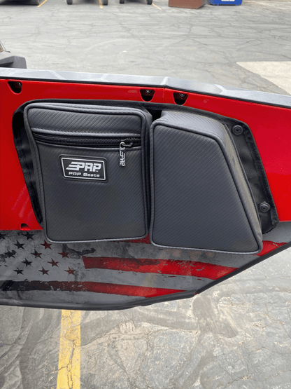 Moto Armor Polaris RZR XP 1000, XP Turbo, & Turbo S 2-Seat Aluminum Doors (2014+) - MA-RZ2-BLK
