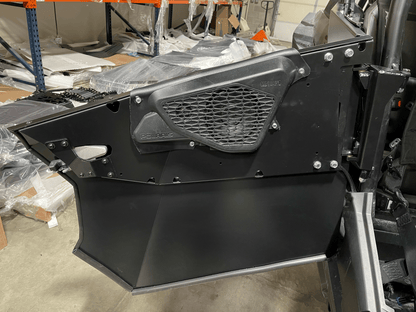 Moto Armor Polaris RZR XP 1000, XP Turbo, & Turbo S 2-Seat Aluminum Doors (2014+) - MA-RZ2-BLK
