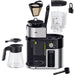 Braun Multiserve Brewing System in Stainless Steel and Black with Glass Carafe KF9150BK