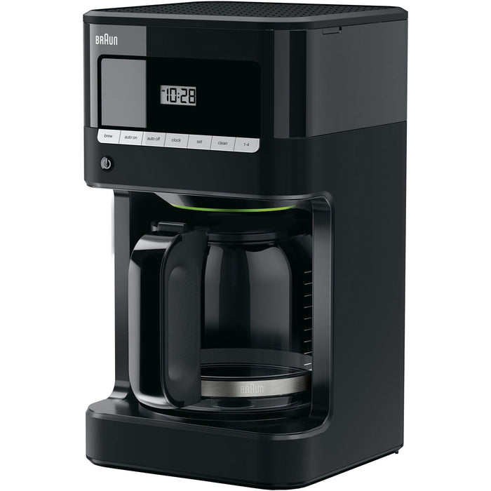 Braun Brew Sense 12-Cup Drip Coffee Maker in Black KF7000BK